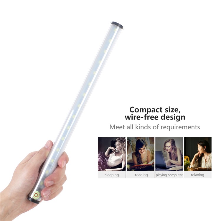 FYD1619 Portable Dimmable LED Night Light SOS Emergency Light Rechargeable USB Closet Light - White Light-11
