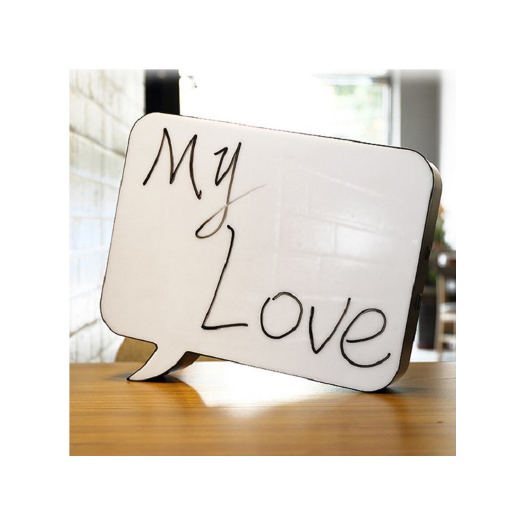 Free Combination LED Cinematic Speech Lightbox Wedding Party Decoration Light, Size: 30 x 5 x 22cm-1