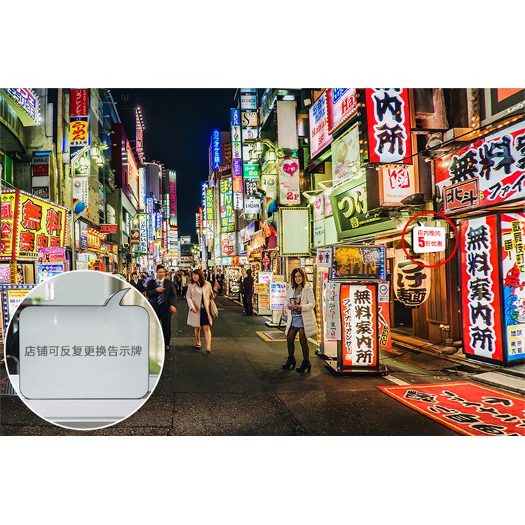Free Combination LED Cinematic Speech Lightbox Wedding Party Decoration Light, Size: 30 x 5 x 22cm-12