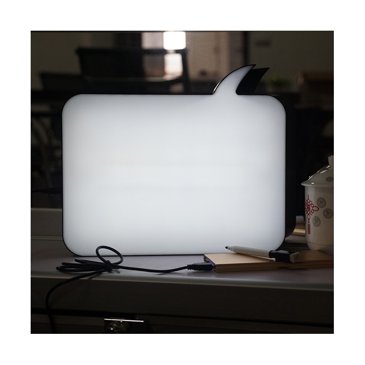 Free Combination LED Cinematic Speech Lightbox Wedding Party Decoration Light, Size: 30 x 5 x 22cm-16