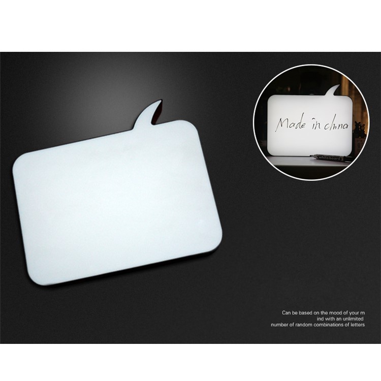 Free Combination LED Cinematic Speech Lightbox Wedding Party Decoration Light, Size: 30 x 5 x 22cm-3