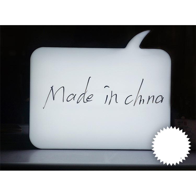Free Combination LED Cinematic Speech Lightbox Wedding Party Decoration Light, Size: 30 x 5 x 22cm-4