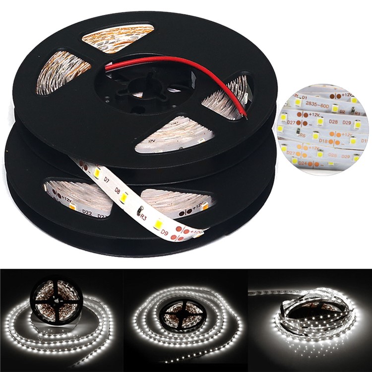 10M 3528SMD 600 LEDs Soft Light Strip DC 12V YK0413 - Cool White-1