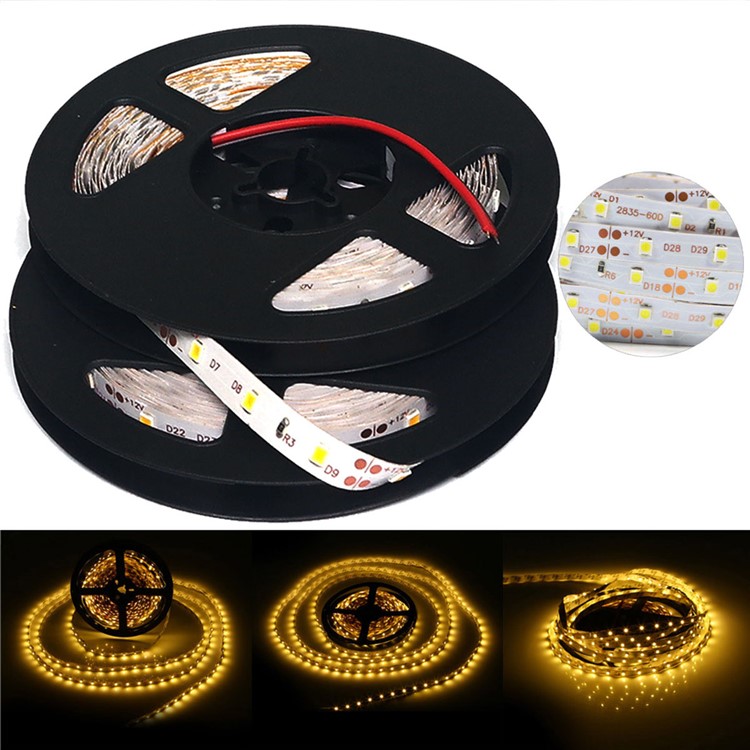 10M 600 LEDs 3528SMD DC 12V Soft Light Strip YK0414 - Warm White-1