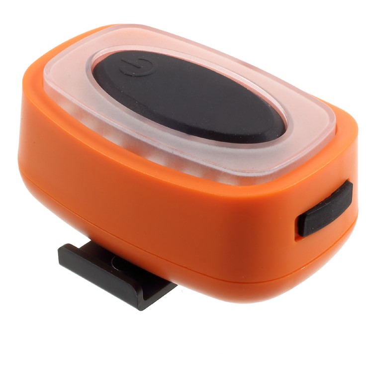 Bike Light Bicycle Tail Light LED Safety Light Bike Tail Warning Light - Orange-1