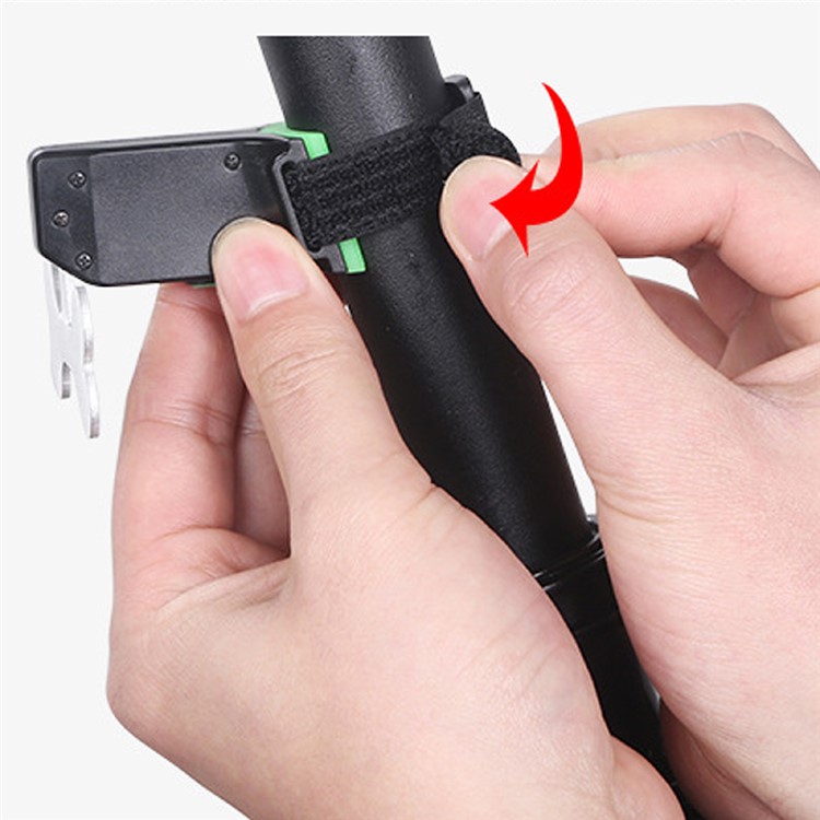 USB Rechargeable Bike Tail Light LED Bicycle Rear Lamp - Triangle Pattern-11