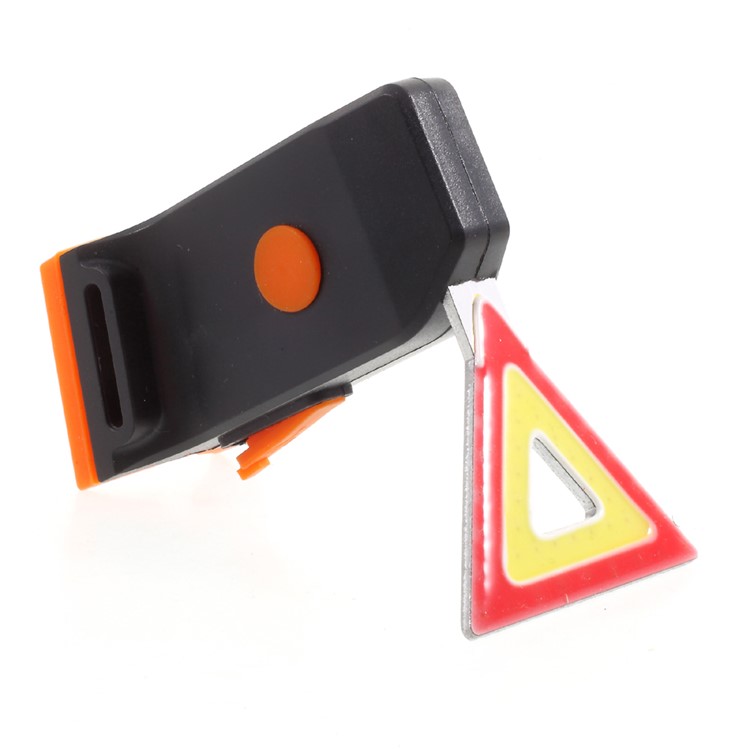 USB Rechargeable Bike Tail Light LED Bicycle Rear Lamp - Triangle Pattern-3