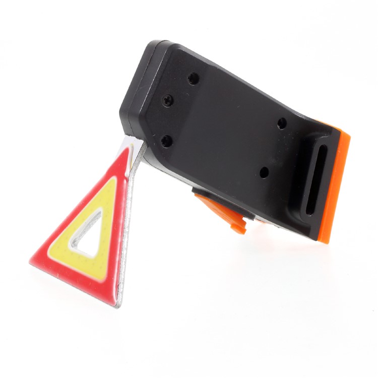 USB Rechargeable Bike Tail Light LED Bicycle Rear Lamp - Triangle Pattern-4