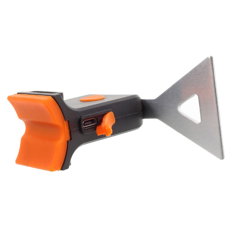USB Rechargeable Bike Tail Light LED Bicycle Rear Lamp - Triangle Pattern-6