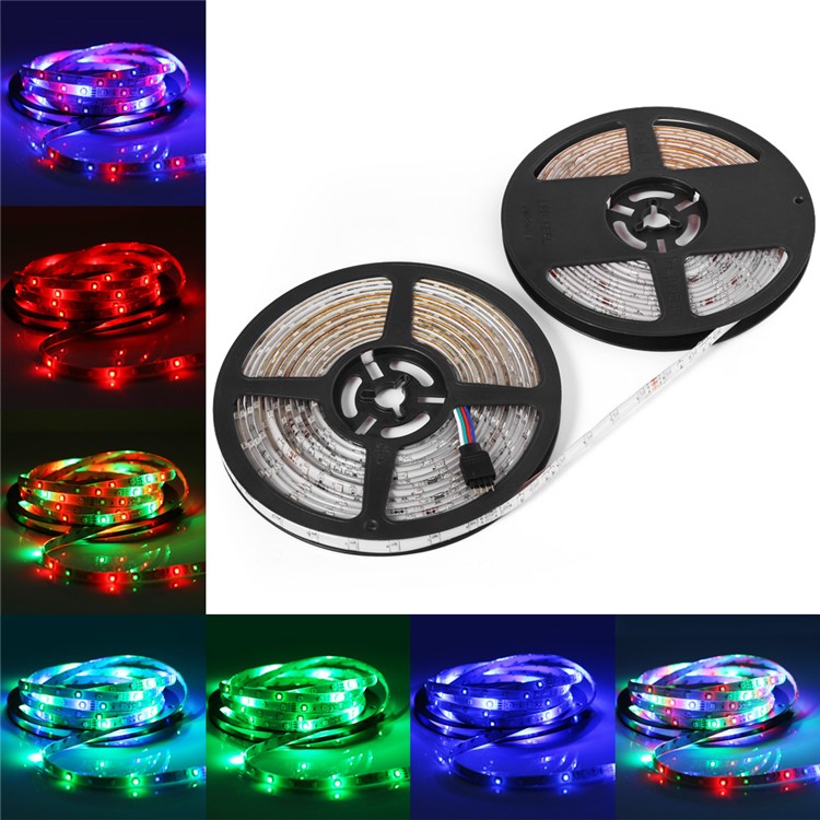 YK0420 IP65 Waterproof 10m DC12V Soft RGB LED Strip Light for Home Decoration-1