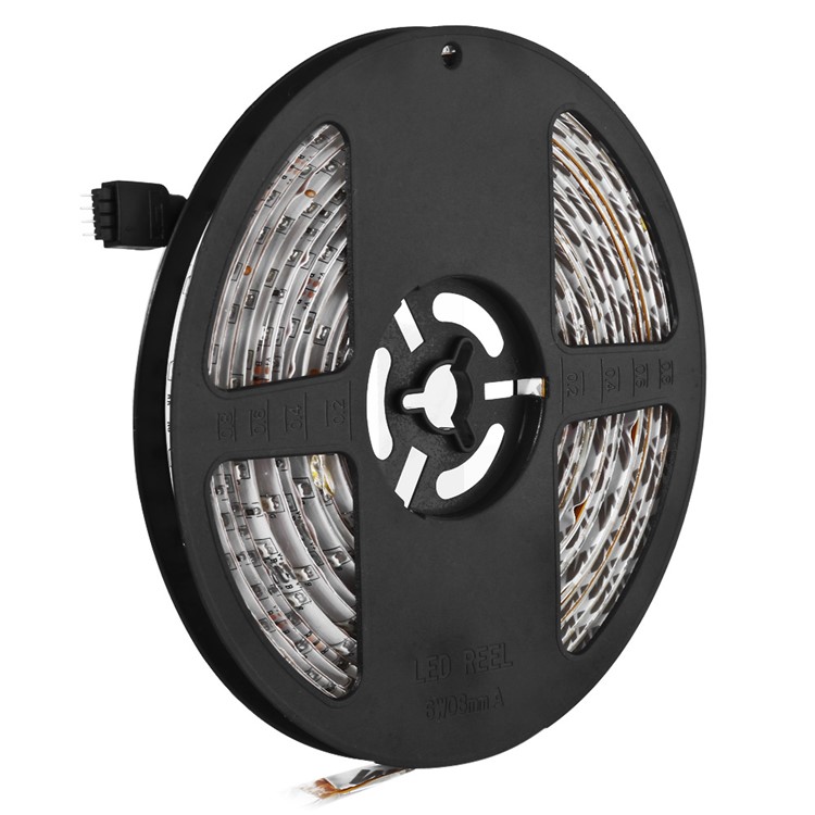 YK0421 IP65 Waterproof DC12V 10m Soft RGB LED Strip Light with IR Remote for Home Decoration-4