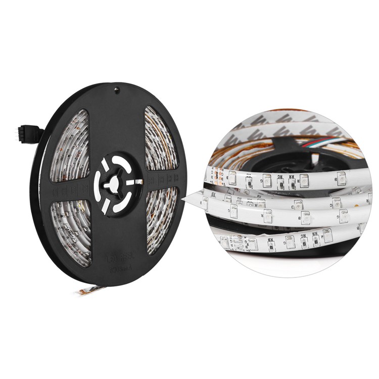 YK0421 IP65 Waterproof DC12V 10m Soft RGB LED Strip Light with IR Remote for Home Decoration-7