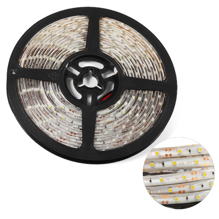YK0418 IP65 Waterproof 10M DC12V Soft LED Strip Light for Home Decoration - White-3