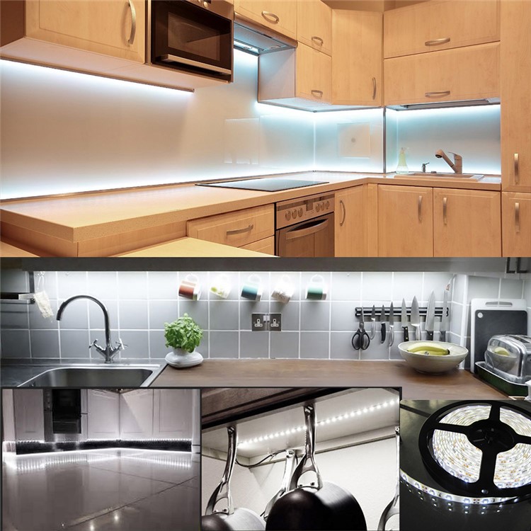 YK0418 IP65 Waterproof 10M DC12V Soft LED Strip Light for Home Decoration - White-7