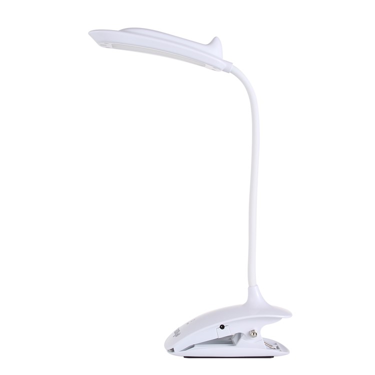 YK2201 LED Desk Clip Lamp USB Rechargeable Touch Sensor Dimmable Table Lamp-1