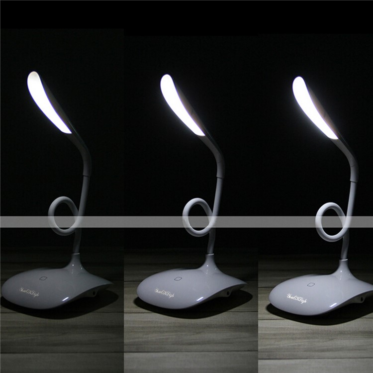 YK2202 5W USB Rechargeable Touch Sensor LED Reading Light Desk Table Lamp-5