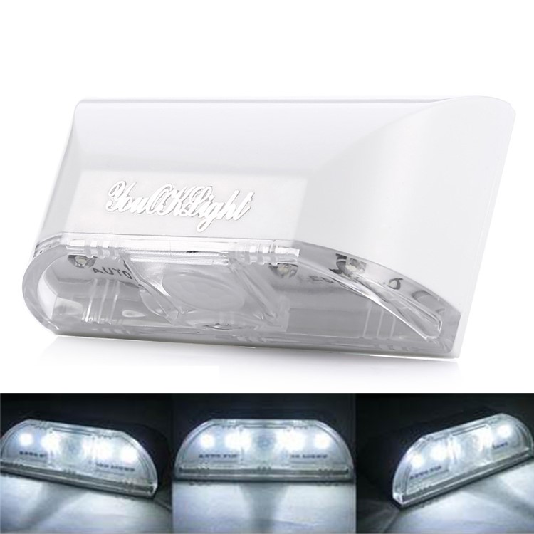 YK2256 Battery Powered Mini Auto PIR LED Light Motion Sensor Light-1