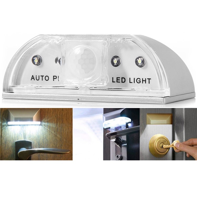 YK2256 Battery Powered Mini Auto PIR LED Light Motion Sensor Light-9