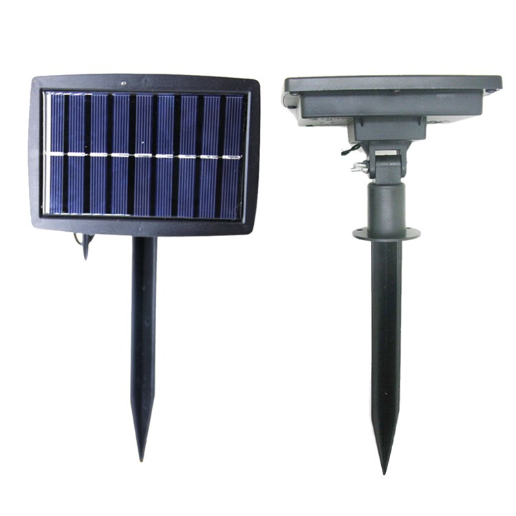 10W Solar Powered Waterproof Outdoor LED Flood Light - Cool White-5