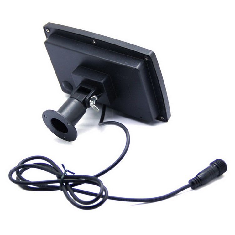 10W Solar Powered Waterproof Outdoor LED Flood Light - Cool White-7