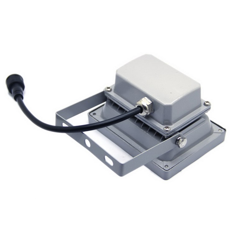 10W Solar Powered Waterproof Outdoor LED Flood Light - Cool White-8