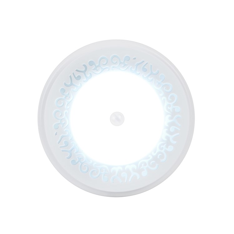 FYD-1623 8-LED Mini Infrared Sensor Motion Detector Light for Closet Hallway Corridor Stairway Etc - White Light-4