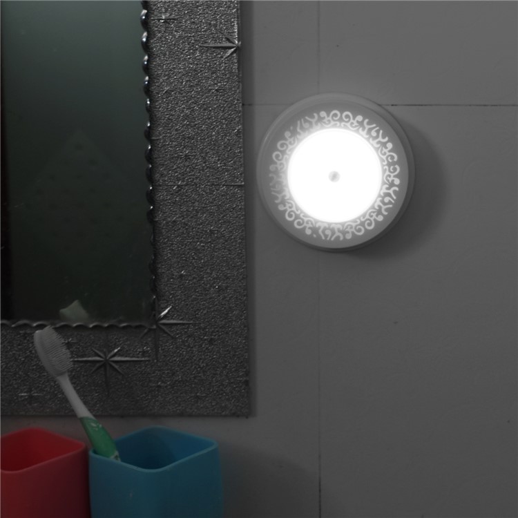 FYD-1623 8-LED Mini Infrared Sensor Motion Detector Light for Closet Hallway Corridor Stairway Etc - White Light-9