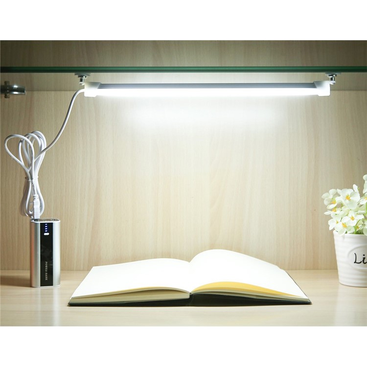 3W 18 LEDs Super Bright USB LED Strip Light Bar with Cable - Cool White-11