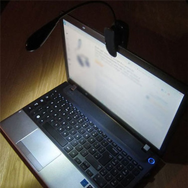 YK2219 4 LEDs Clip USB Rechargeable Table Lamp 2 Brightness-14
