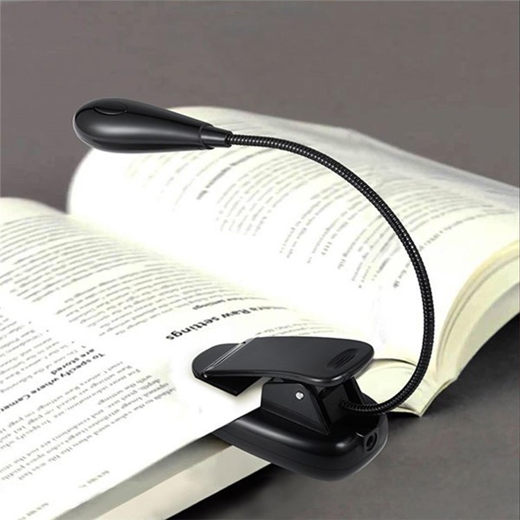 YK2219 4 LEDs Clip USB Rechargeable Table Lamp 2 Brightness-21