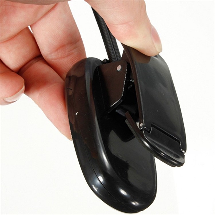 YK2220 Double Head USB Rechargeable LED Lamp Light with Clip-11