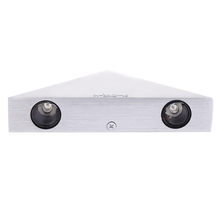 YK2228 LED Aluminum Triangle Wall Lamp - White Light-2