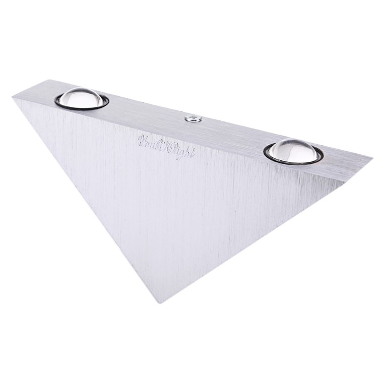 YK2228 LED Aluminum Triangle Wall Lamp - White Light-3
