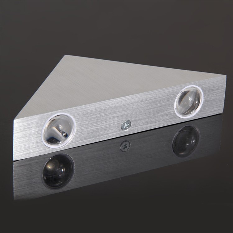 YK2228 LED Aluminum Triangle Wall Lamp - White Light-5