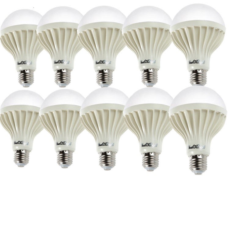10PCS/Lot 5W E27 SMD 5630 9-LED Light Lamp Bulb AC 220V - White-4