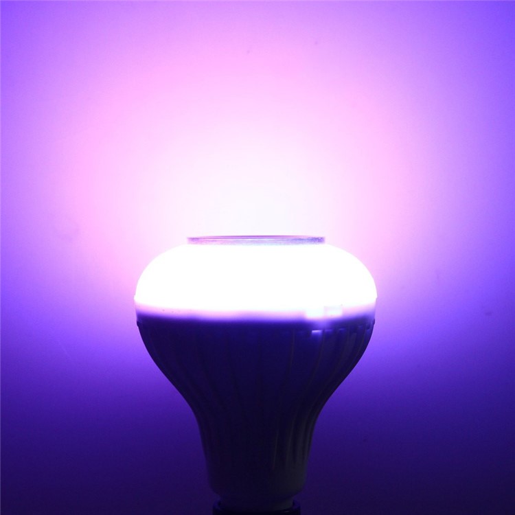 YK0060 RGB Color Bulb E27 Bluetooth Wireless Smart Music Player Audio Speaker Lamp with Remote Control-14