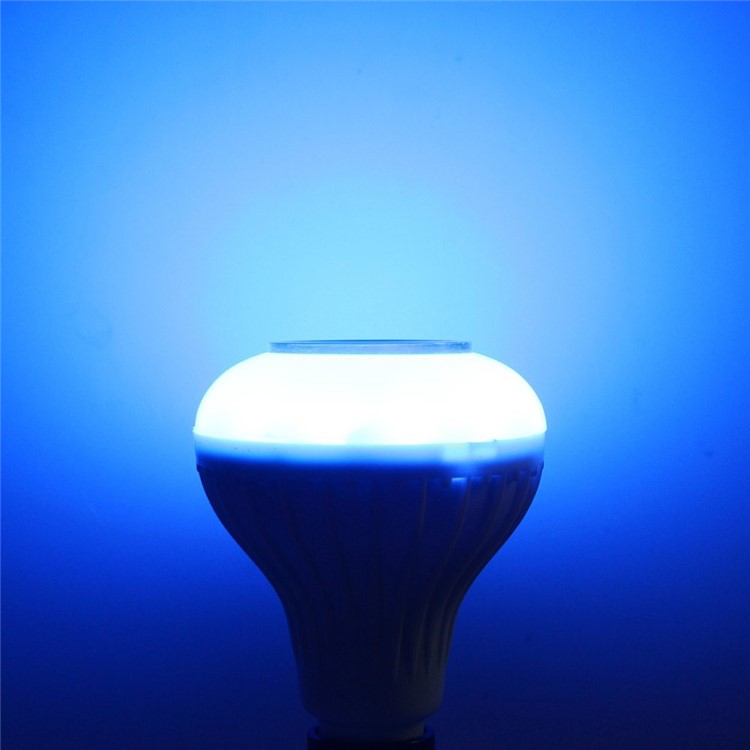YK0060 RGB Color Bulb E27 Bluetooth Wireless Smart Music Player Audio Speaker Lamp with Remote Control-16