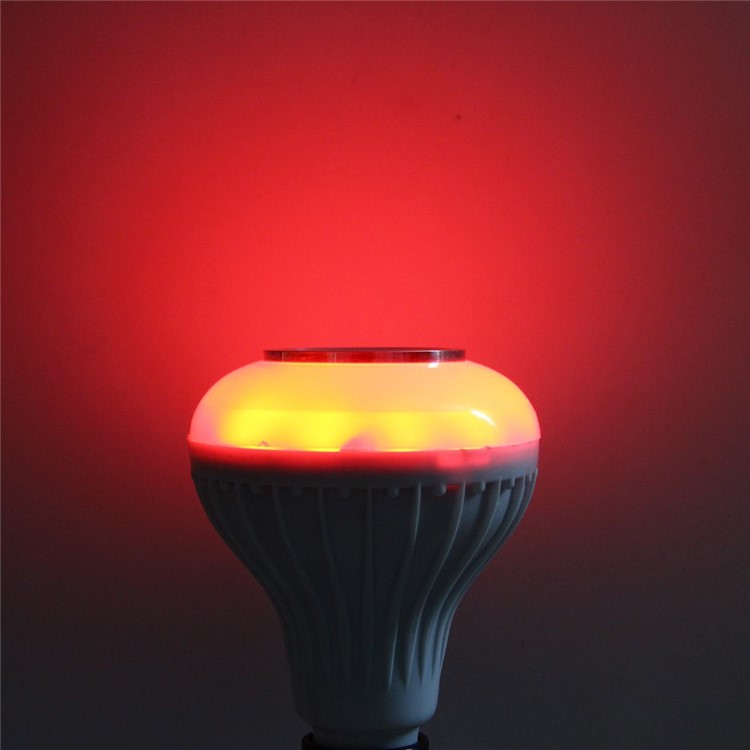 YK0060 RGB Color Bulb E27 Bluetooth Wireless Smart Music Player Audio Speaker Lamp with Remote Control-17