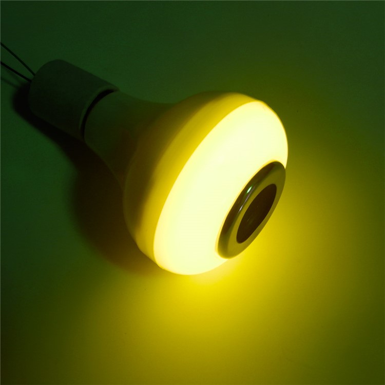 E27 5W Multi-color Dimmable LED Light Lamp with Wireless Bluetooth Stereo Speaker-14