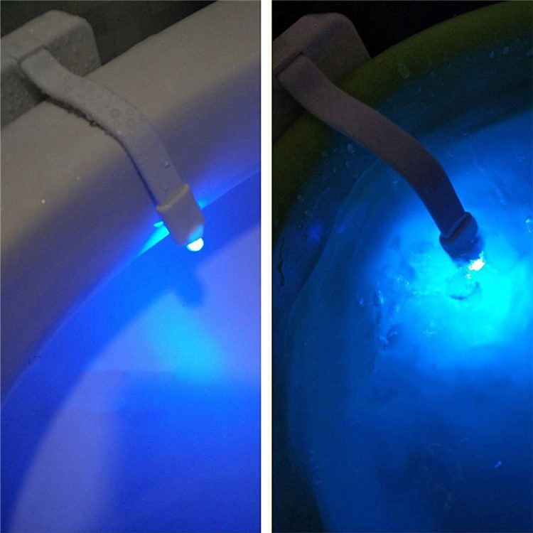 YK2248 8-Color Motion Activated Sensor Toilet Lamp UV Toilet Light-16