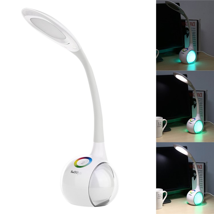 YK2234 USB Rechargeable Touch Control 3 Dimmable Night Light Eye Protection LED Table Lamp-1