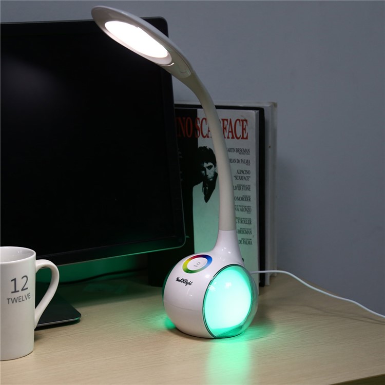 YK2234 USB Rechargeable Touch Control 3 Dimmable Night Light Eye Protection LED Table Lamp-12