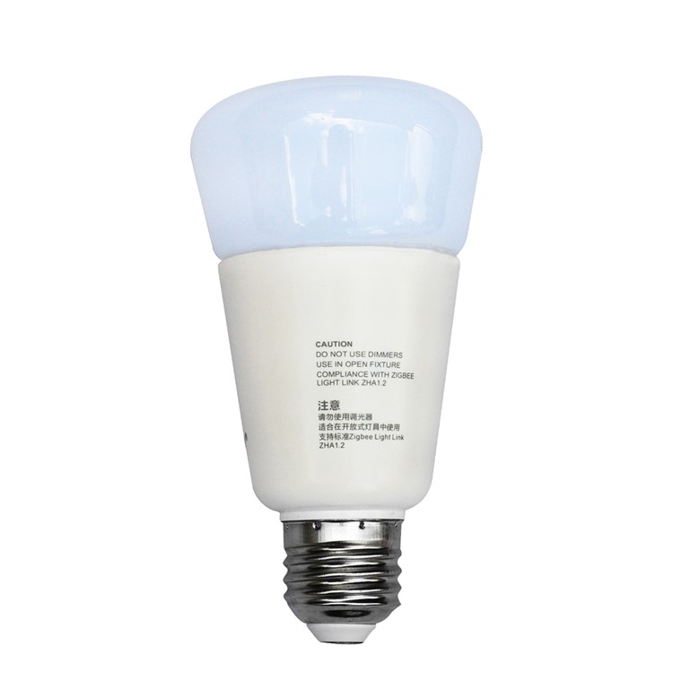 ZIGBEE E27 9W Home Dimmable Light Smart Bulb Support Smartphone APP Remote Control-5