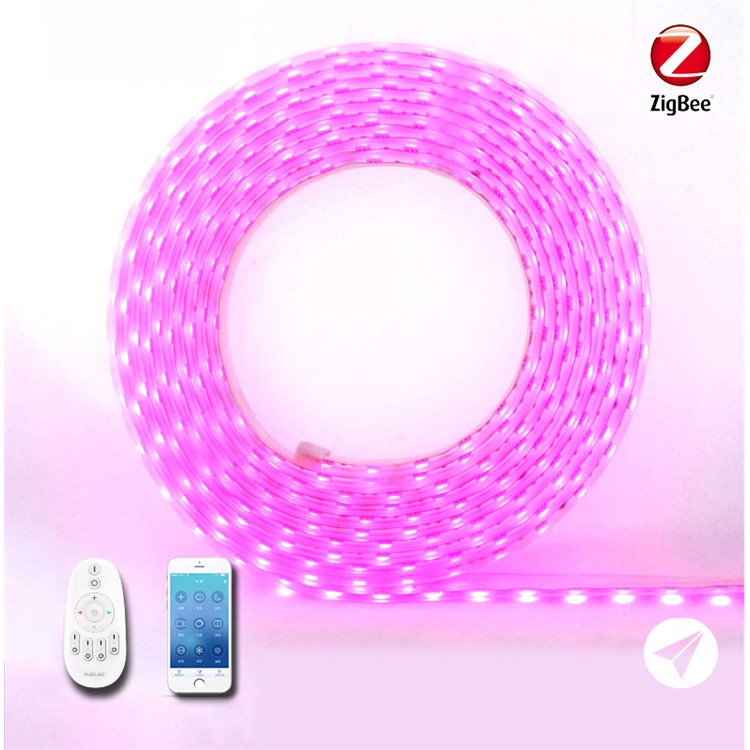 ZIGBEE 5m RGB 5050 SMD LED Light Strip Smart App Control LED Light Strip - EU Plug-5