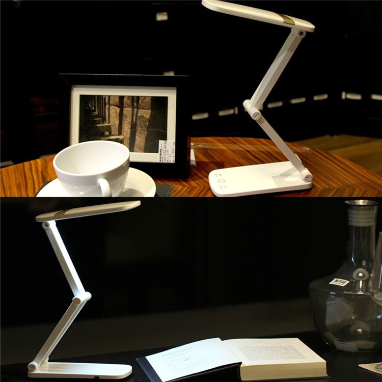 YAGE USB Rechargeable Foldable Touch Sensitive Dimming LED Table Light-5