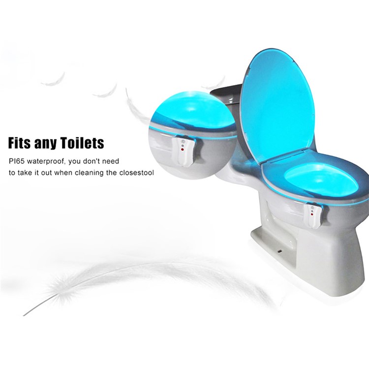 YouOKLight YK2249 Motion Activiated 8 Color Changing IP65 Waterproof LED Toilet Seat Night Light-10