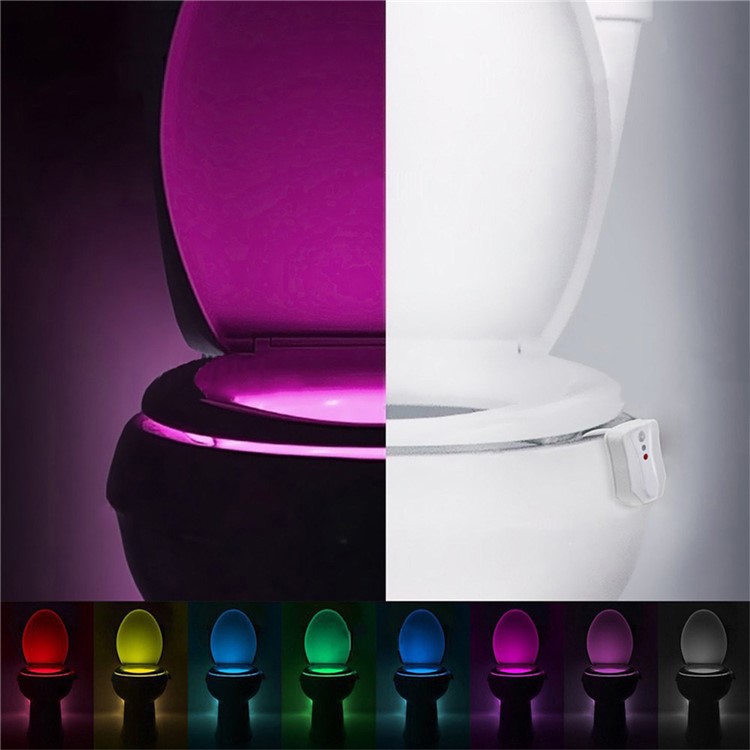 YouOKLight YK2249 Motion Activiated 8 Color Changing IP65 Waterproof LED Toilet Seat Night Light-12