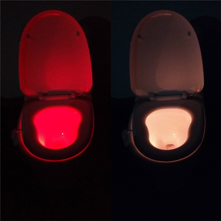 YouOKLight YK2249 Motion Activiated 8 Color Changing IP65 Waterproof LED Toilet Seat Night Light-13