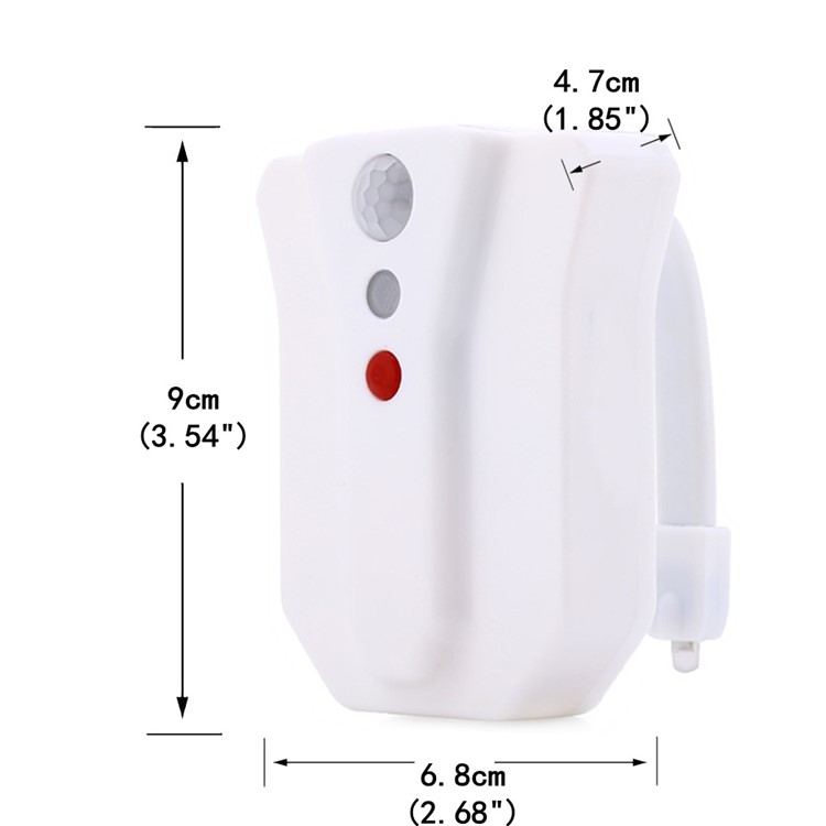 YouOKLight YK2249 Motion Activiated 8 Color Changing IP65 Waterproof LED Toilet Seat Night Light-9