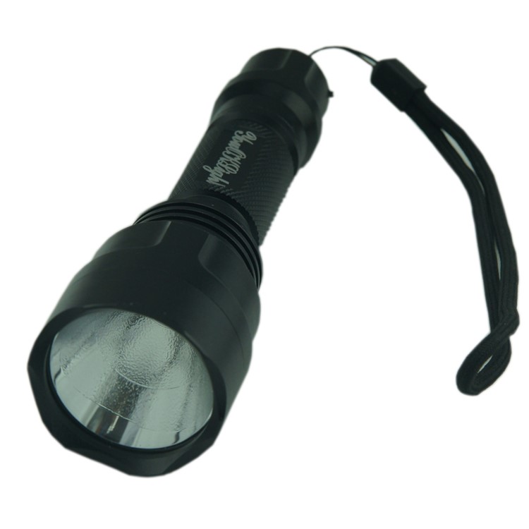 YK6202 Aluminum Alloy Waterproof Cree XP-E R2 Rechargeable LED Flashlight-10
